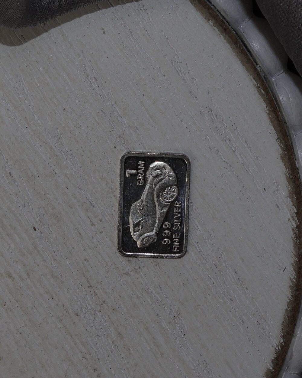 .999 Vintage Race Car Fine Silver Bar 1G / 0.5in